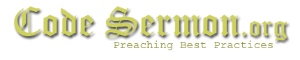 Code Sermon